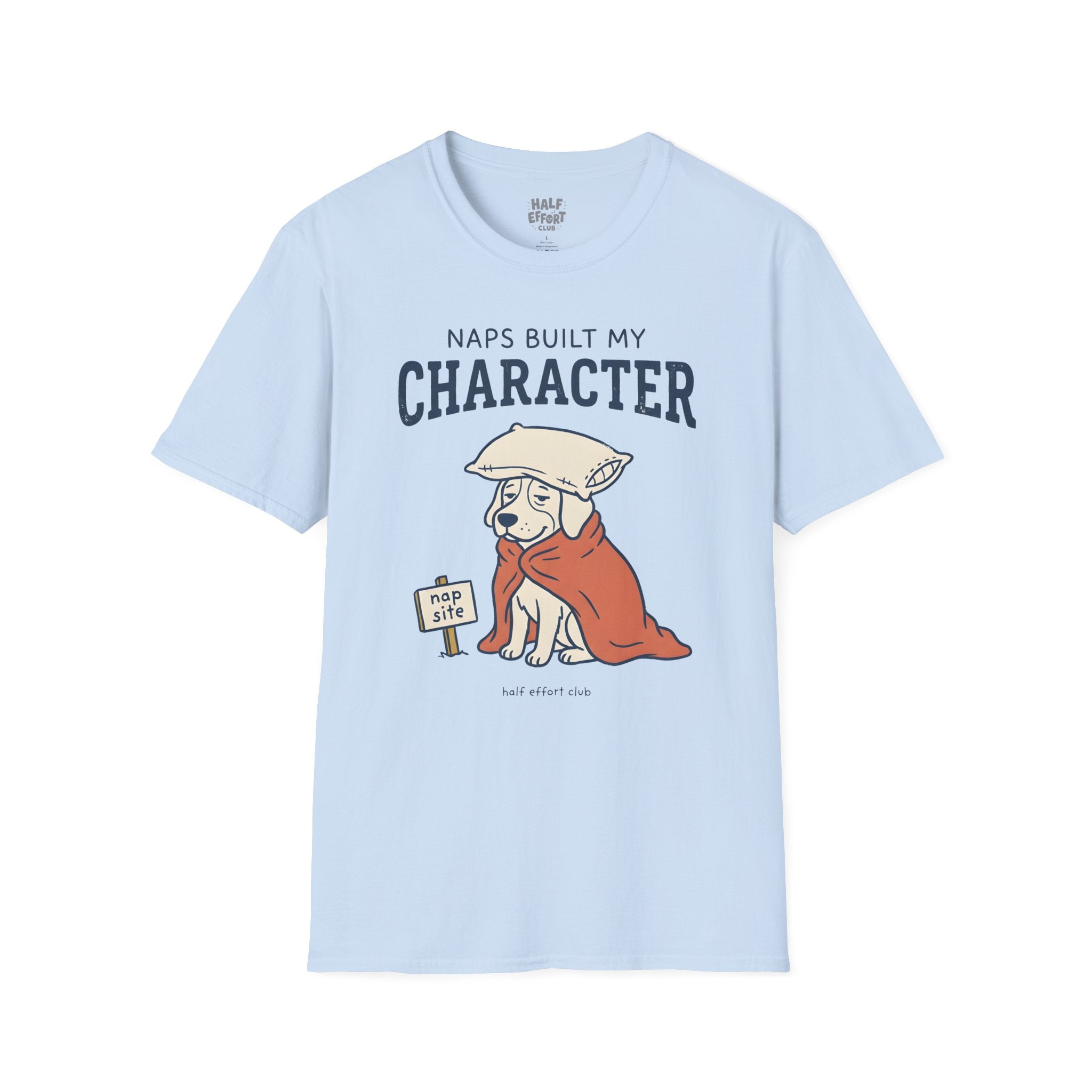 Naps Built My Character T-Shirt