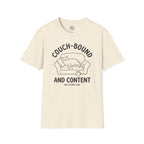 Couch Bound And Content T-Shirt