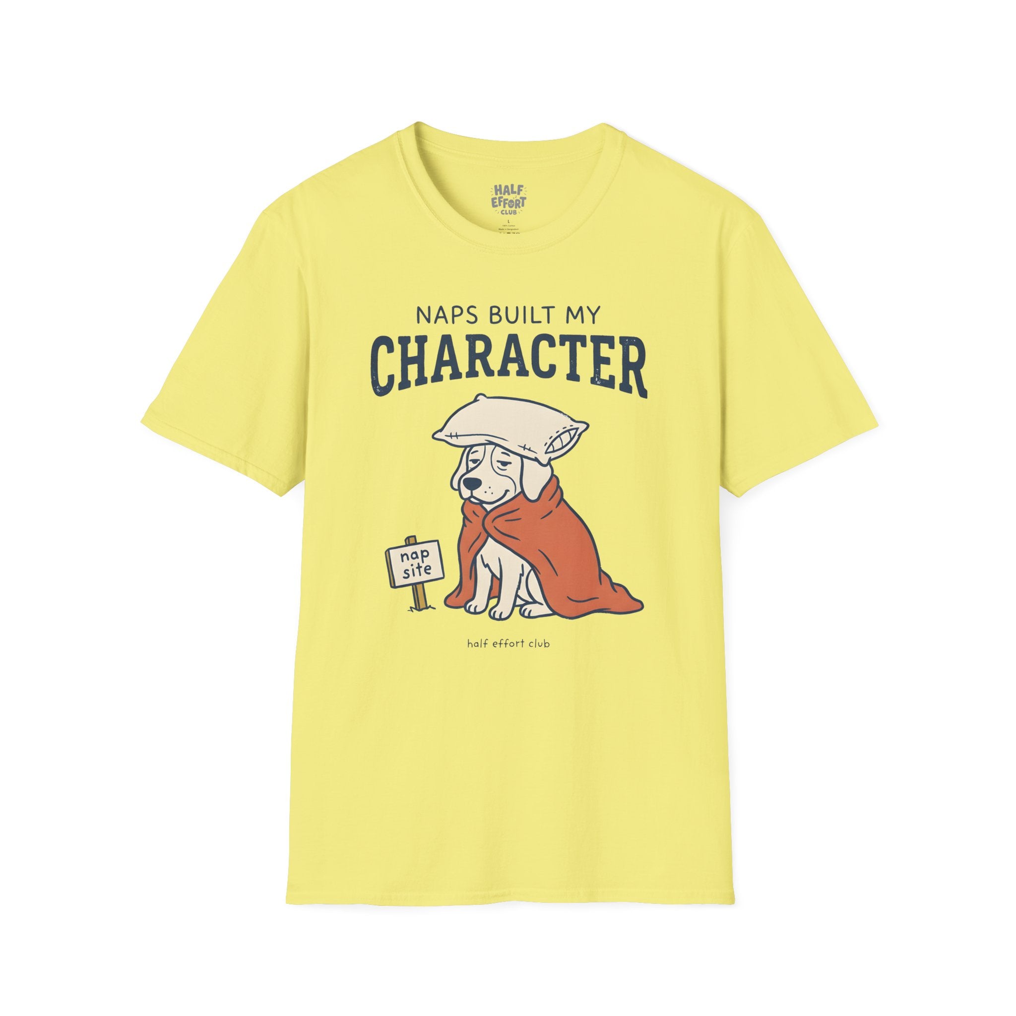 Naps Built My Character T-Shirt