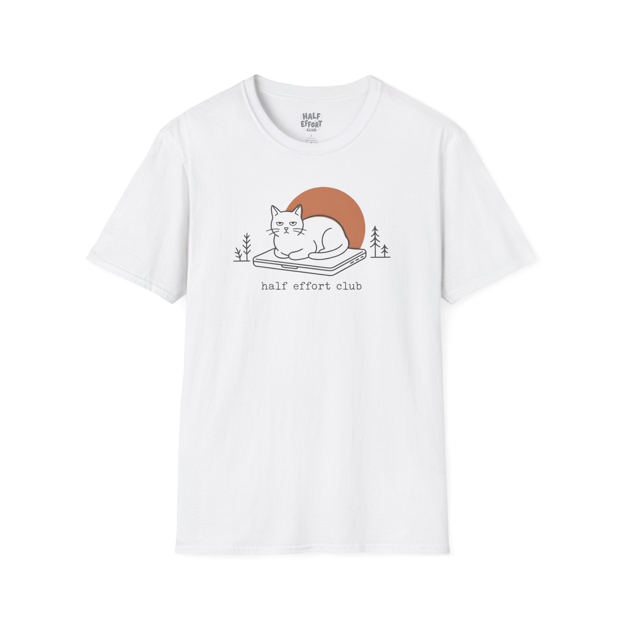Laptop Cat T-Shirt