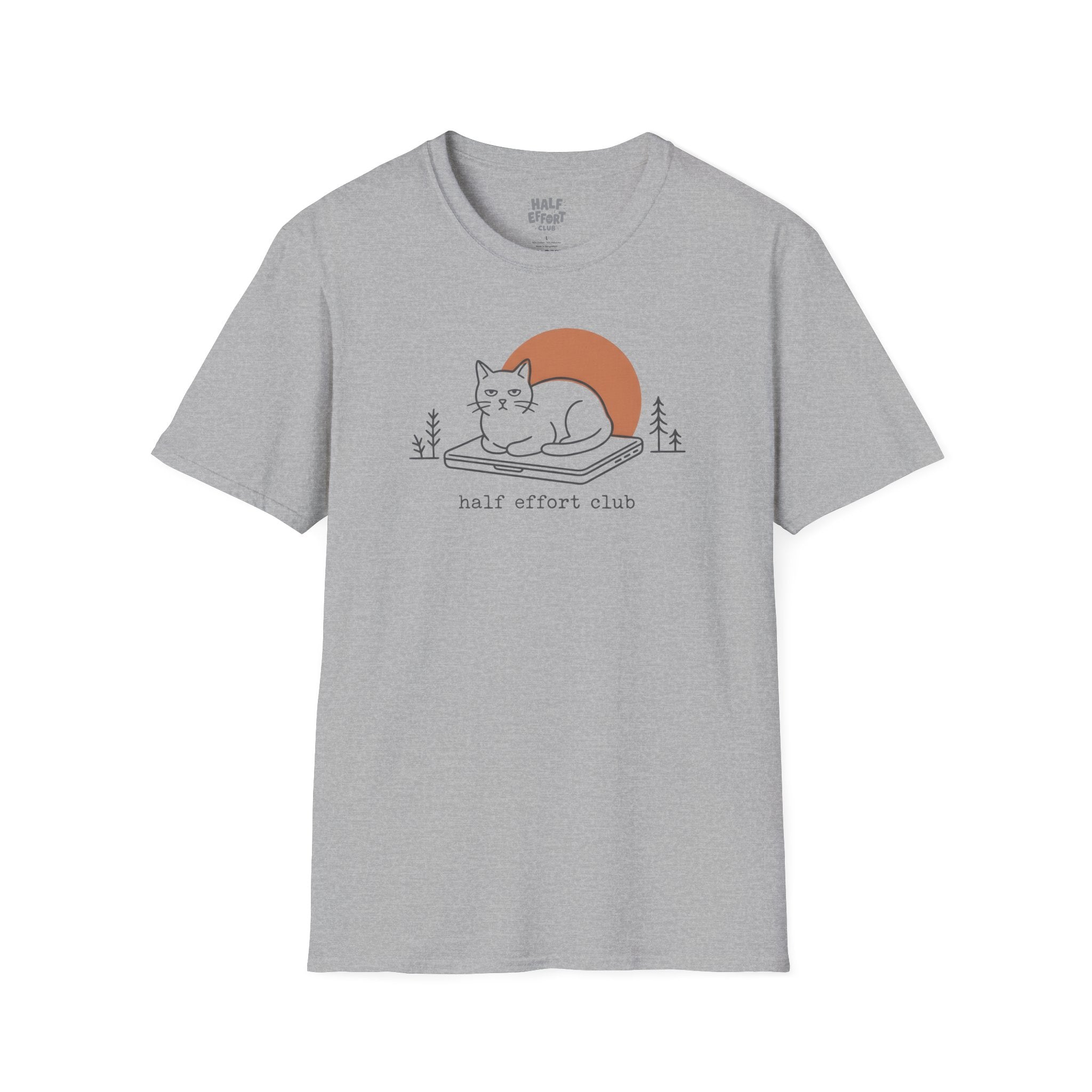 Laptop Cat T-Shirt