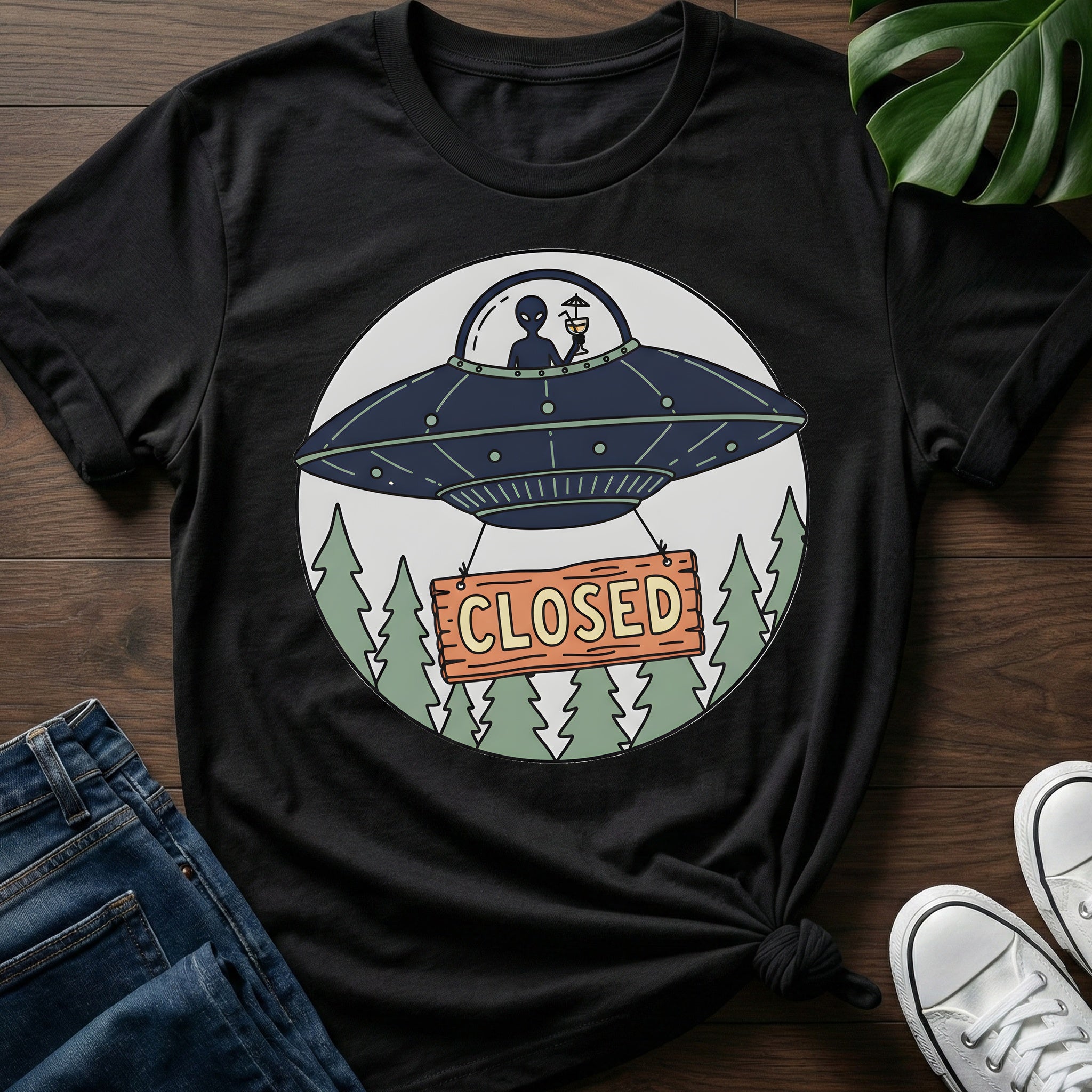 Alien Closed T-Shirt