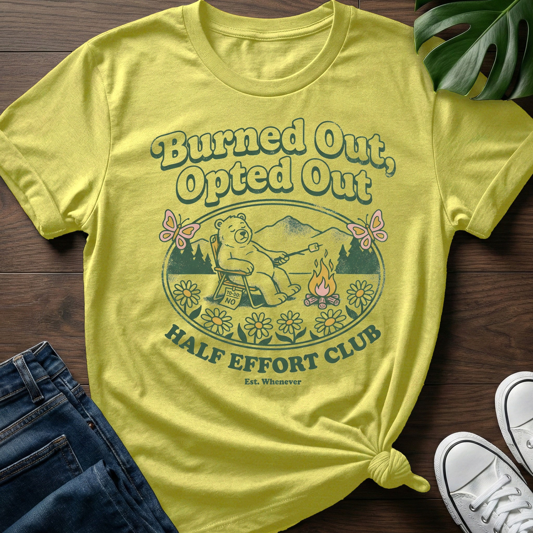 Burned Out Opted Out T-Shirt