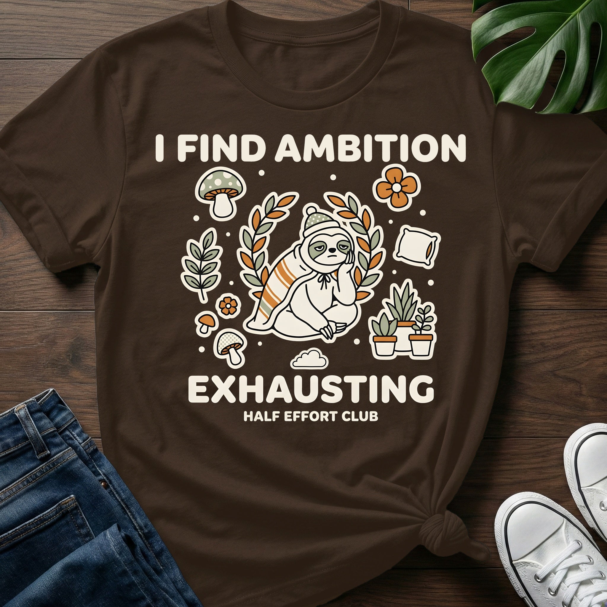 I Find Ambition Exhausting T-Shirt