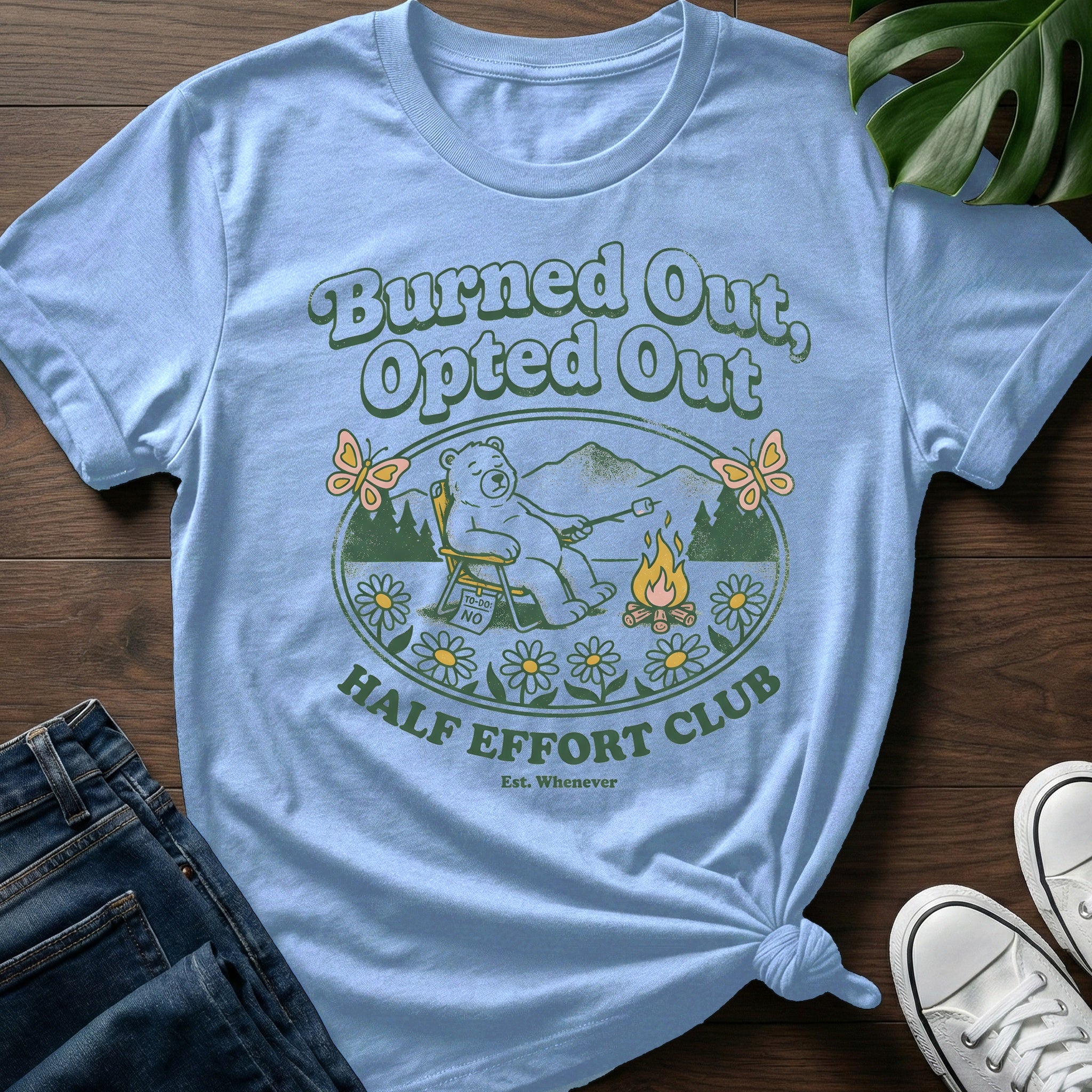 Burned Out Opted Out T-Shirt