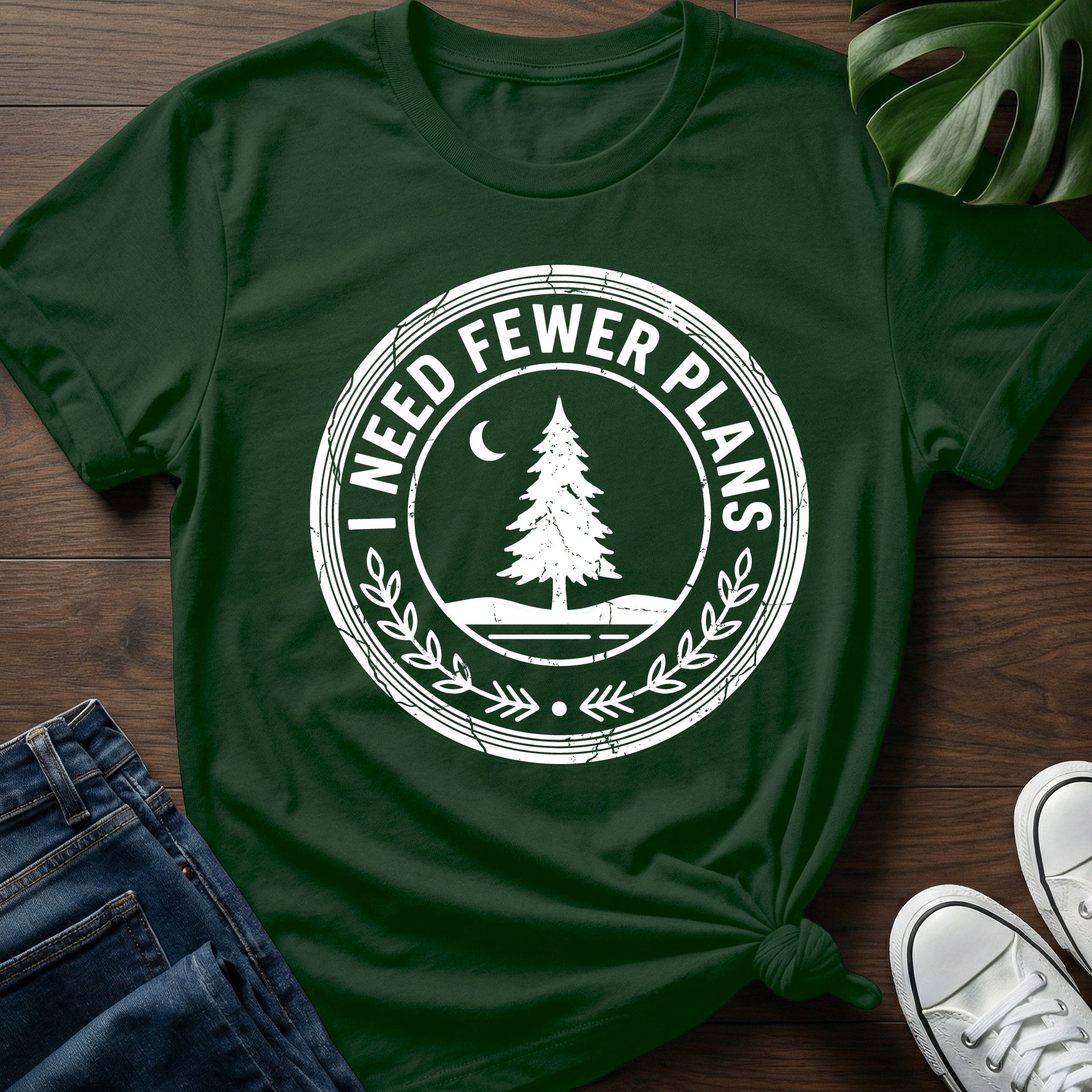 I Need Fewer Plans T-Shirt