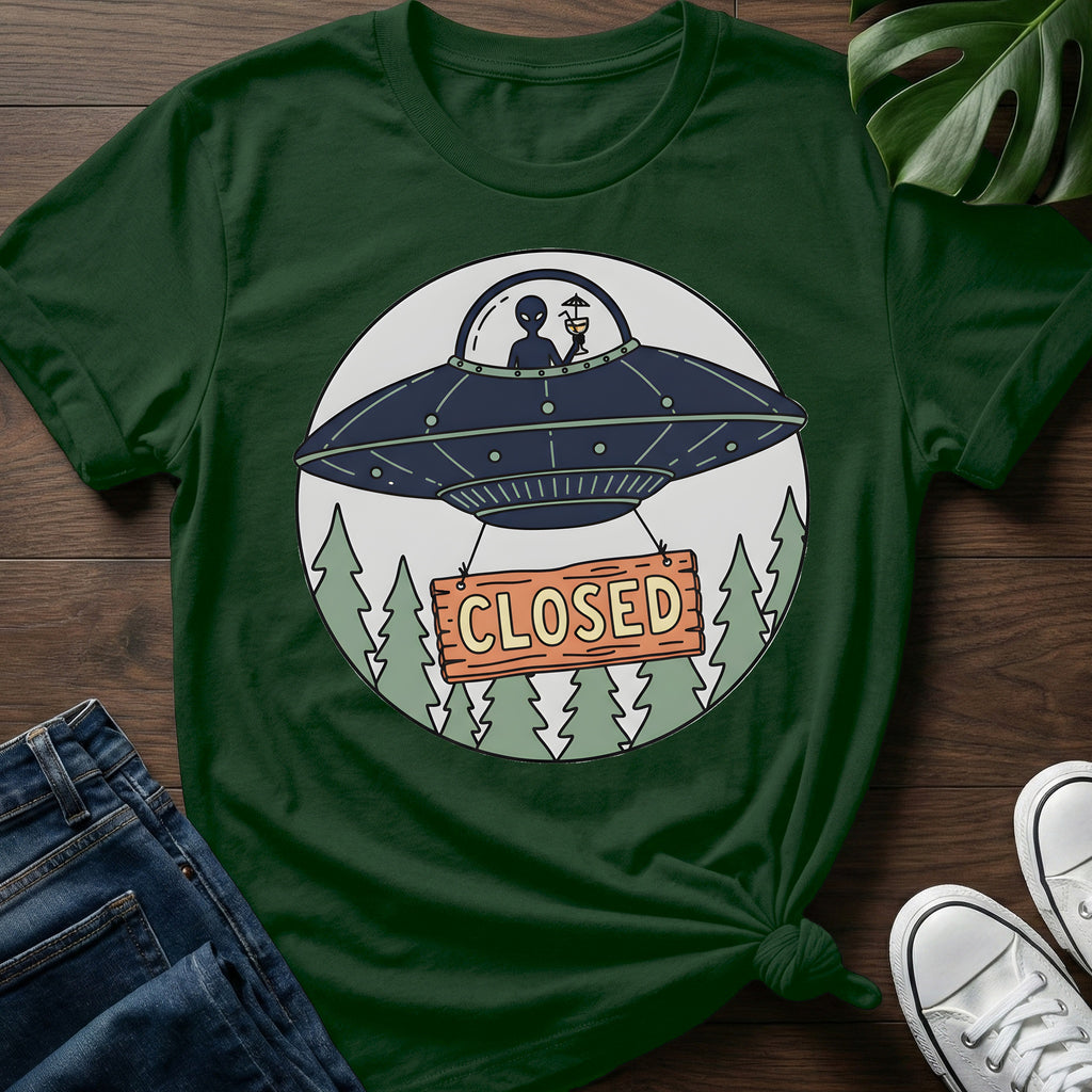 Alien Closed T-Shirt