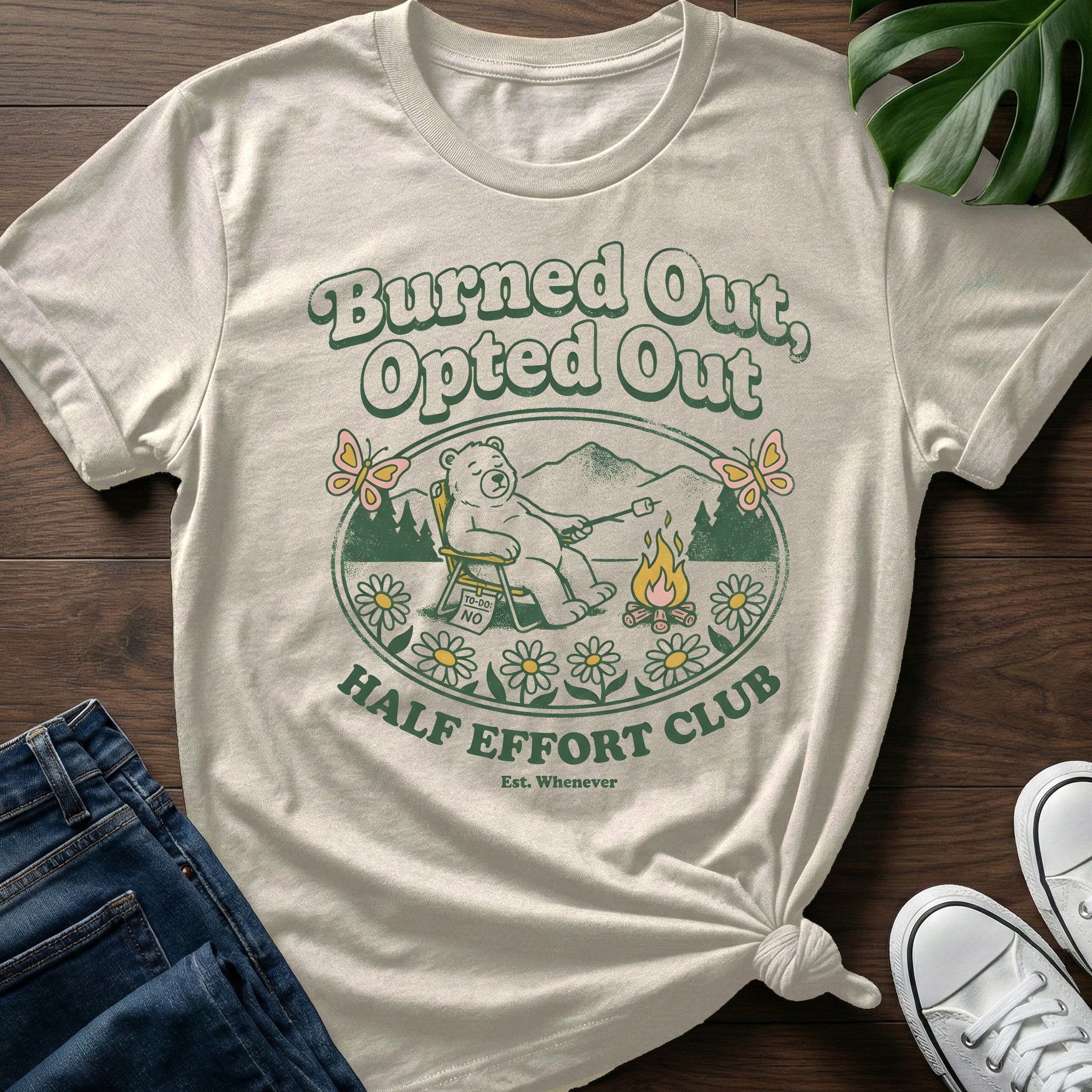 Burned Out Opted Out T-Shirt