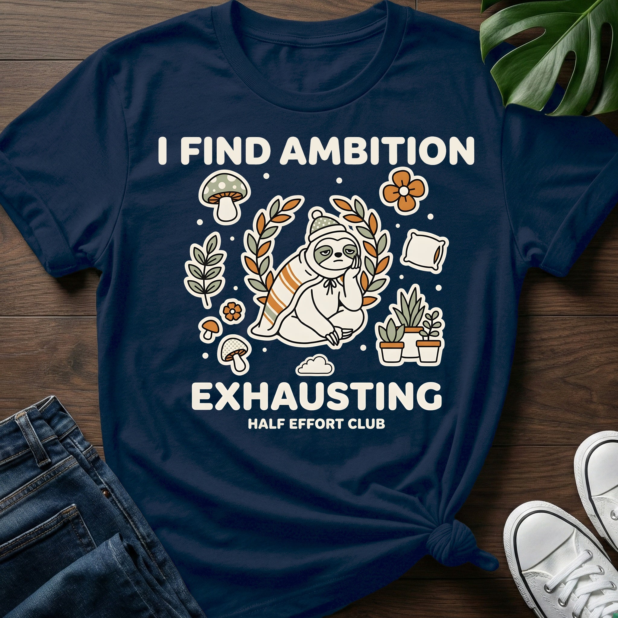 I Find Ambition Exhausting T-Shirt
