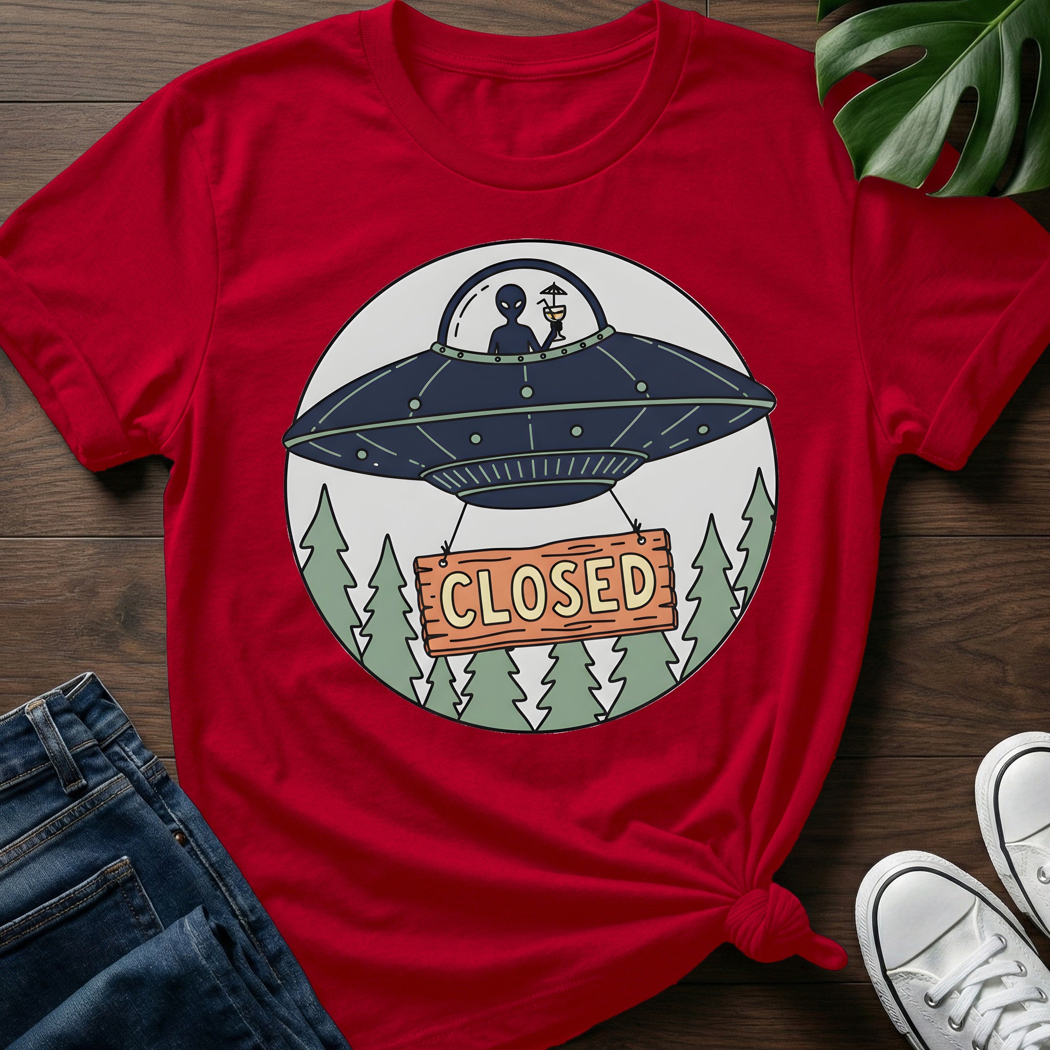 Alien Closed T-Shirt