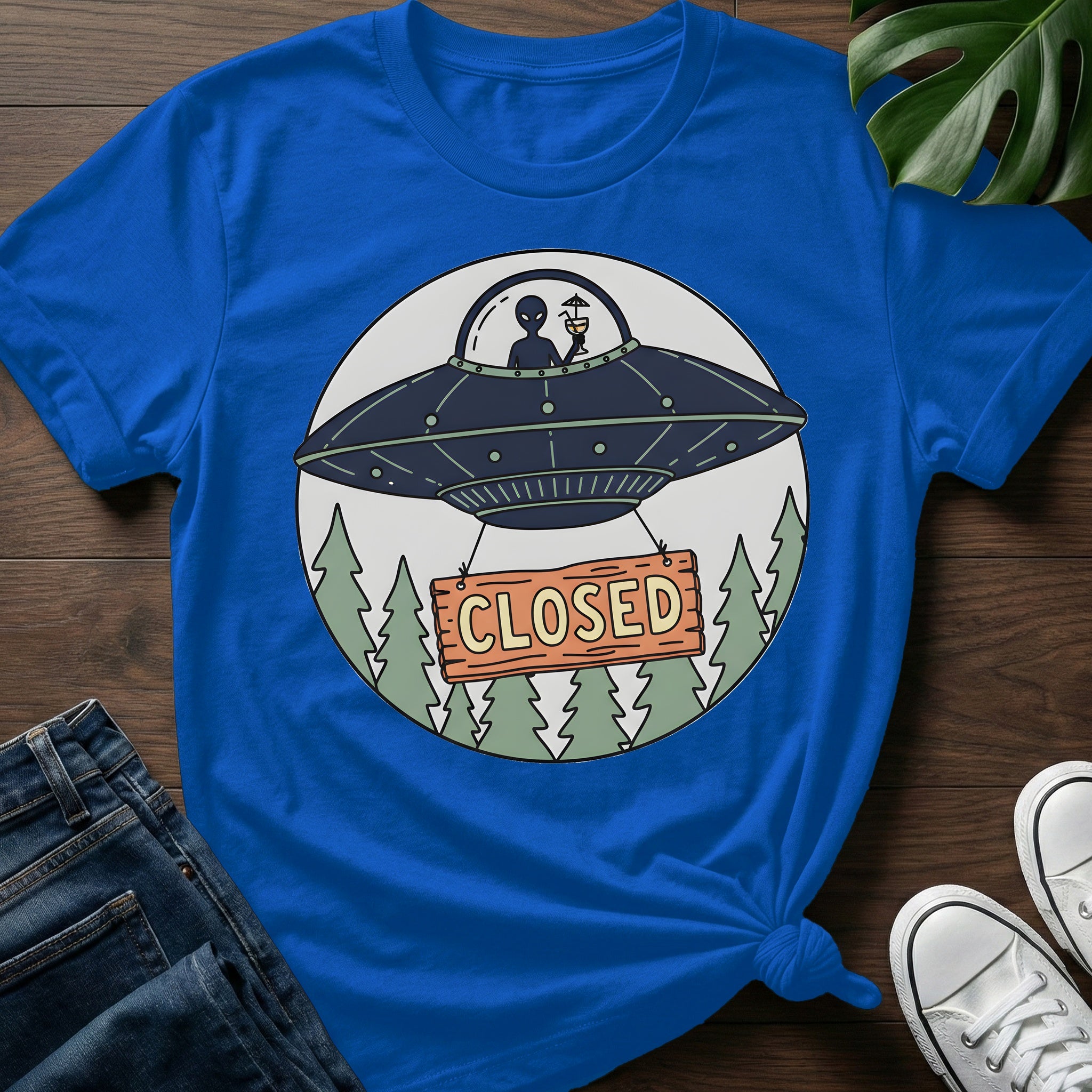 Alien Closed T-Shirt