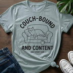 Couch Bound And Content T-Shirt