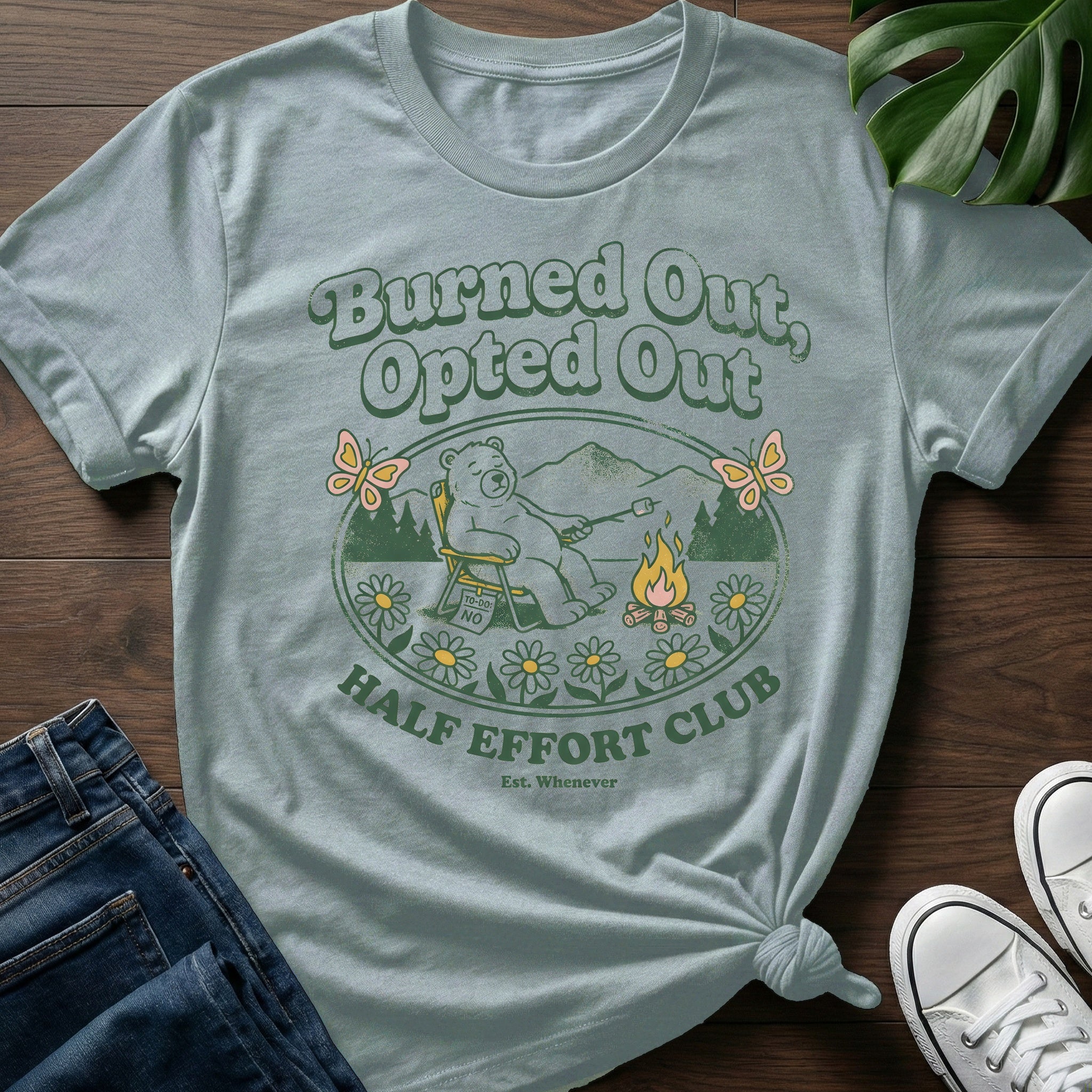 Burned Out Opted Out T-Shirt