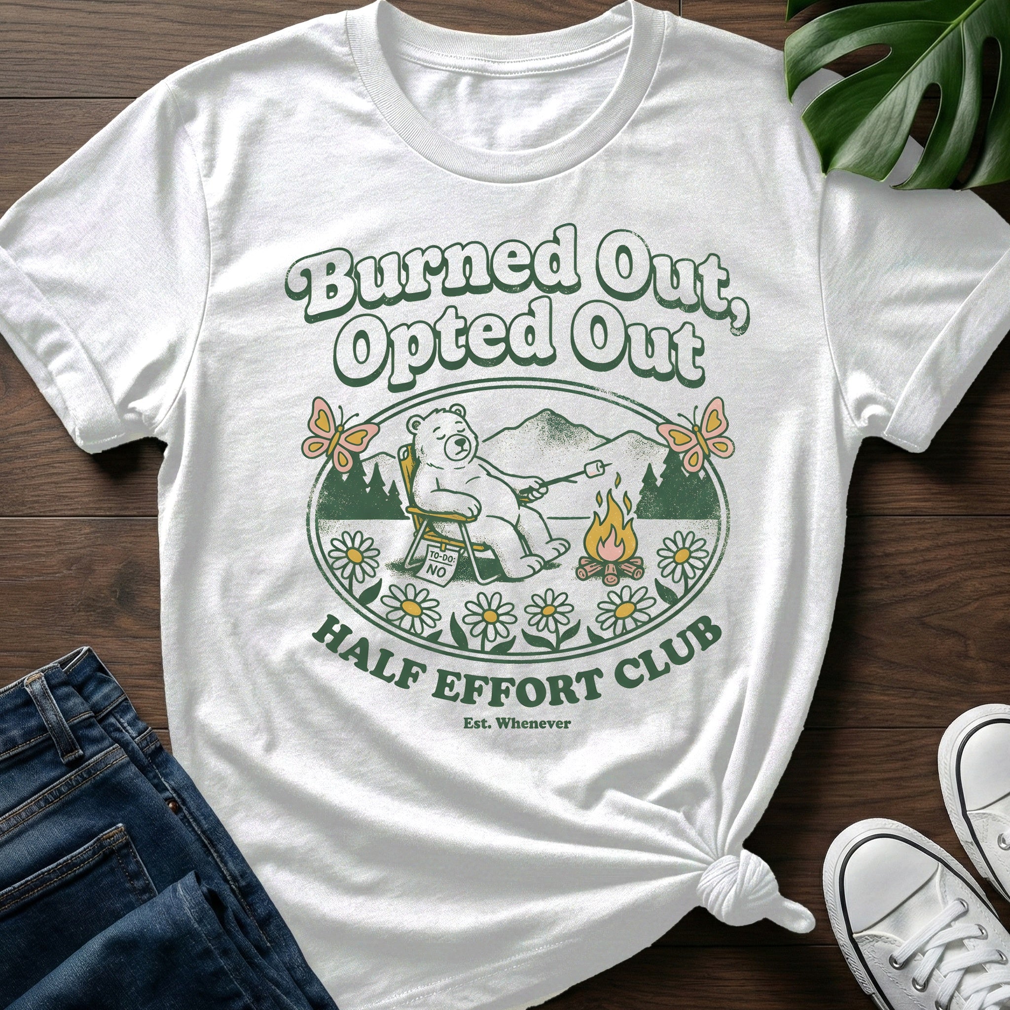Burned Out Opted Out T-Shirt