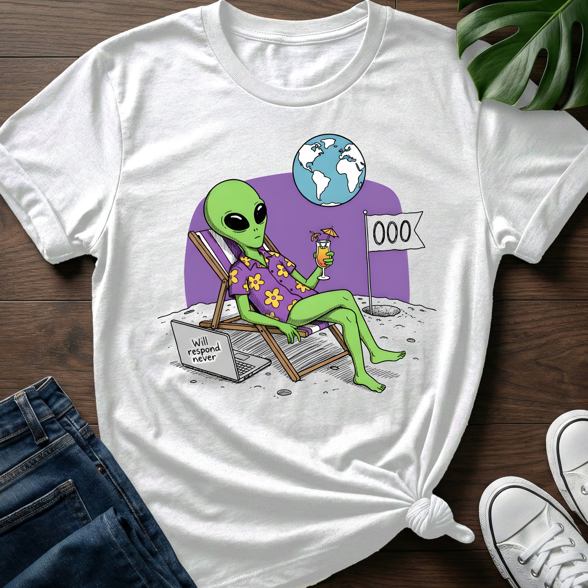 Will Respond Never T-Shirt